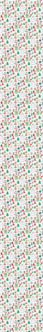 patterned-wallpaper-winter-fun-with-mr-snowman