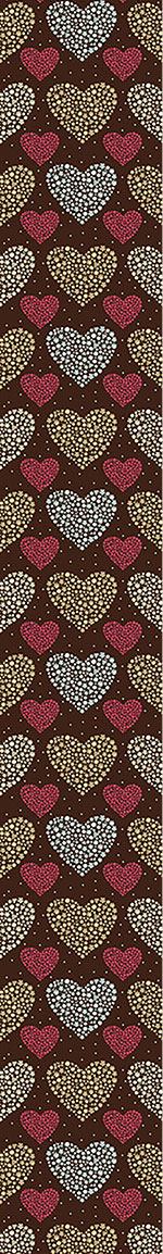 patterned-wallpaper-heart-bouquets