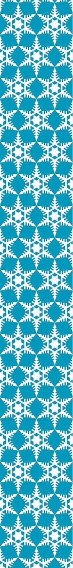 patterned-wallpaper-cut-out-snowflakes