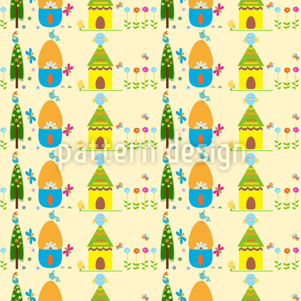 patterned-wallpaper-spring-dreaming