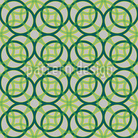 patterned-wallpaper-green-rings