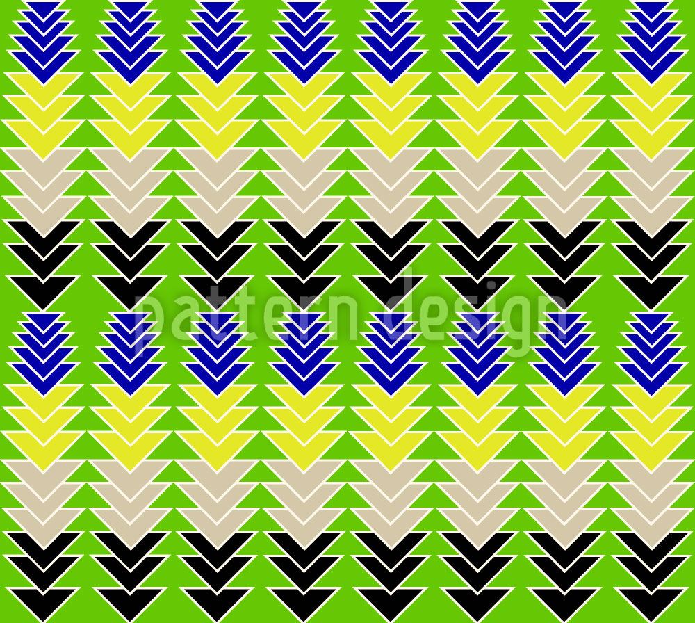 patterned-wallpaper-arrows-on-green