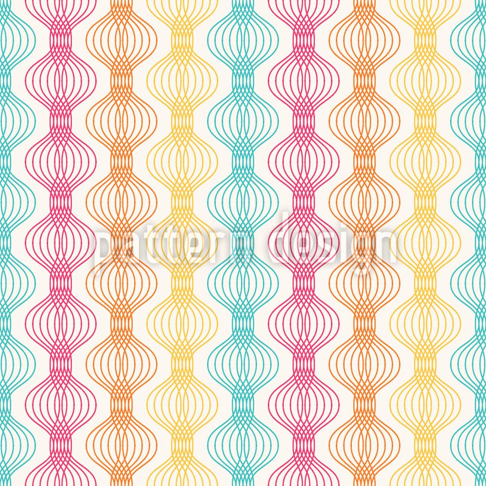 patterned-wallpaper-wire-ogee-variation