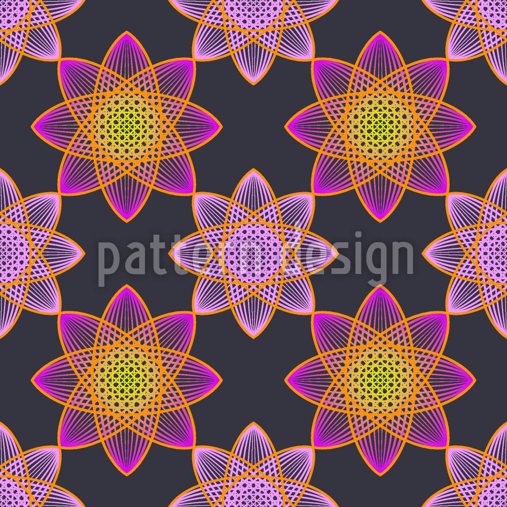 patterned-wallpaper-lotus-stars