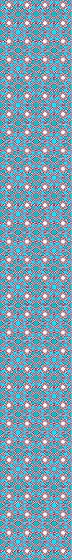 patterned-wallpaper-arabic-latticework