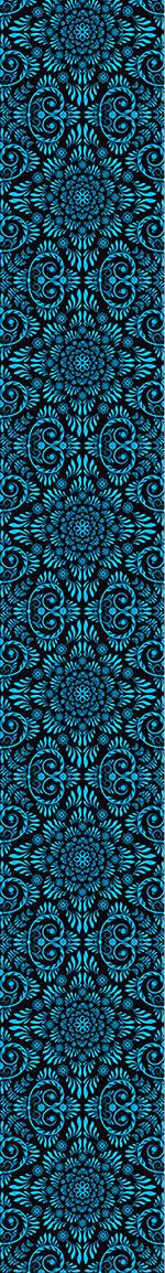 patterned-wallpaper-blue-bloom