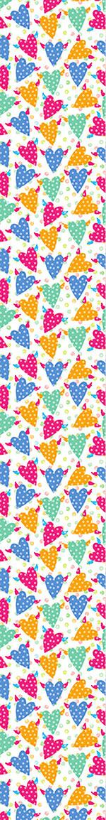 patterned-wallpaper-hundred-points-for-flying-hearts