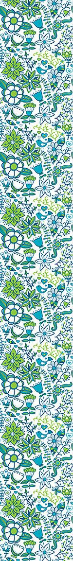 patterned-wallpaper-cool-paradise-flowers