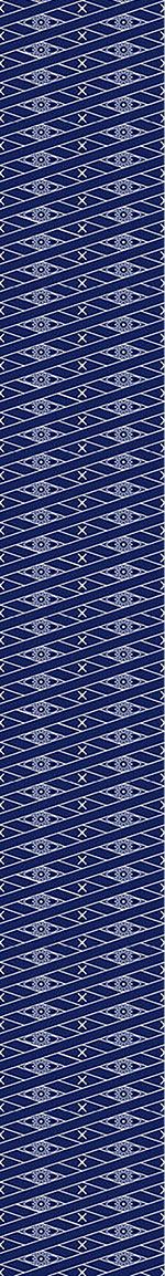 patterned-wallpaper-rhombus-blue