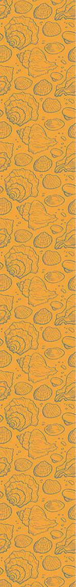 patterned-wallpaper-seashell-gold