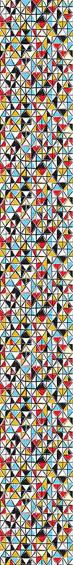 patterned-wallpaper-triangle-facets