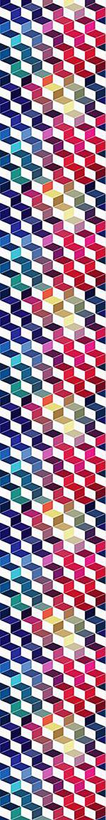 patterned-wallpaper-dimension-of-stacked-squares