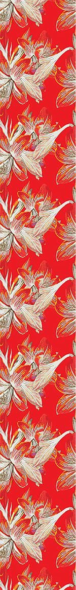 patterned-wallpaper-fire-lily