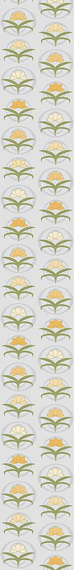 patterned-wallpaper-tender-lilies-on-grey