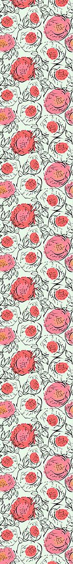 patterned-wallpaper-poppy-flowers