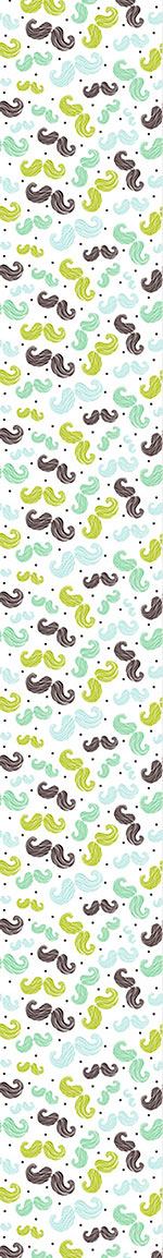 patterned-wallpaper-mustache