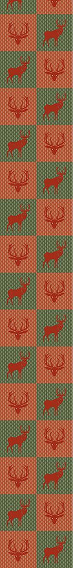 patterned-wallpaper-the-forest-king-red-green