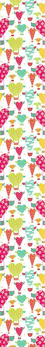 patterned-wallpaper-take-the-heart-balloon