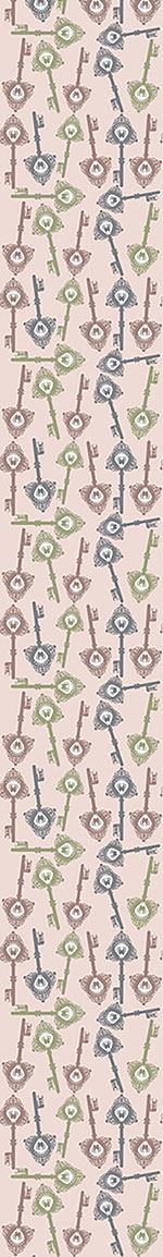 patterned-wallpaper-the-keys-to-fairytale-kingdom