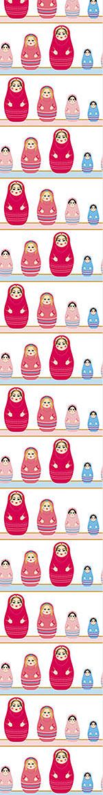 patterned-wallpaper-baboushka-dolls