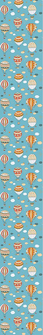 patterned-wallpaper-retro-balloon-ride