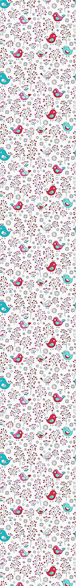 patterned-wallpaper-birds-and-berries