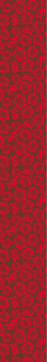 patterned-wallpaper-rose-blossoms-red