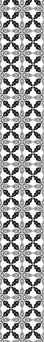 patterned-wallpaper-moroccan-bw