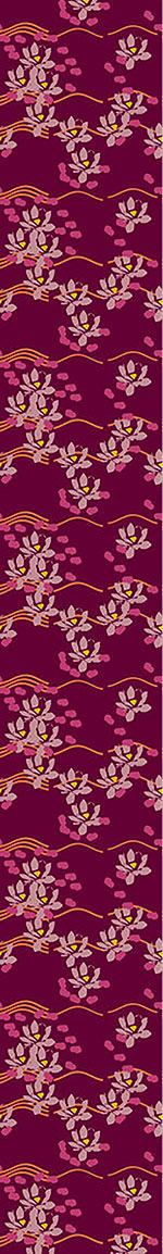 patterned-wallpaper-lotus-liebe-bordeaux