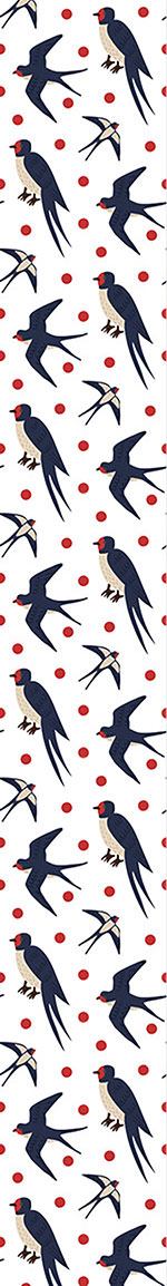 patterned-wallpaper-flying-swallows