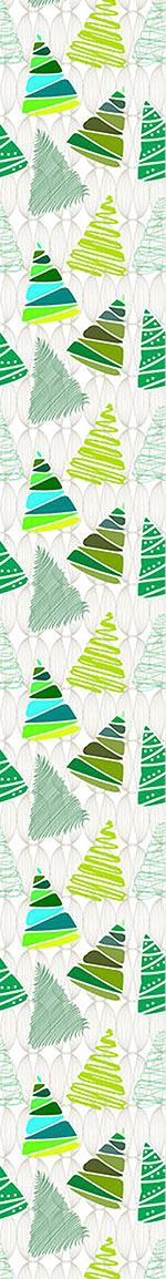 patterned-wallpaper-christmas-tree-variations