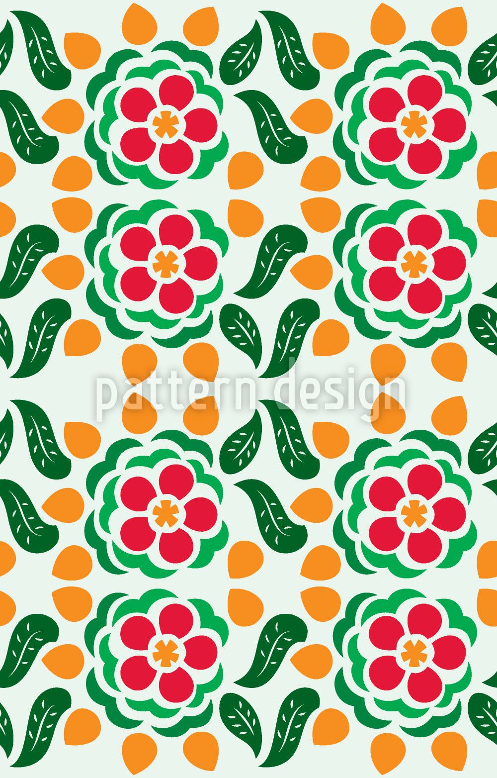 patterned-wallpaper-polka-floral