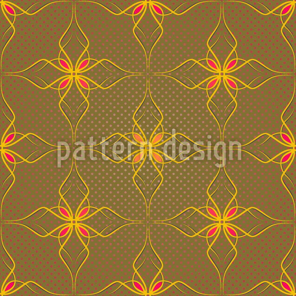 patterned-wallpaper-flowers-in-gold