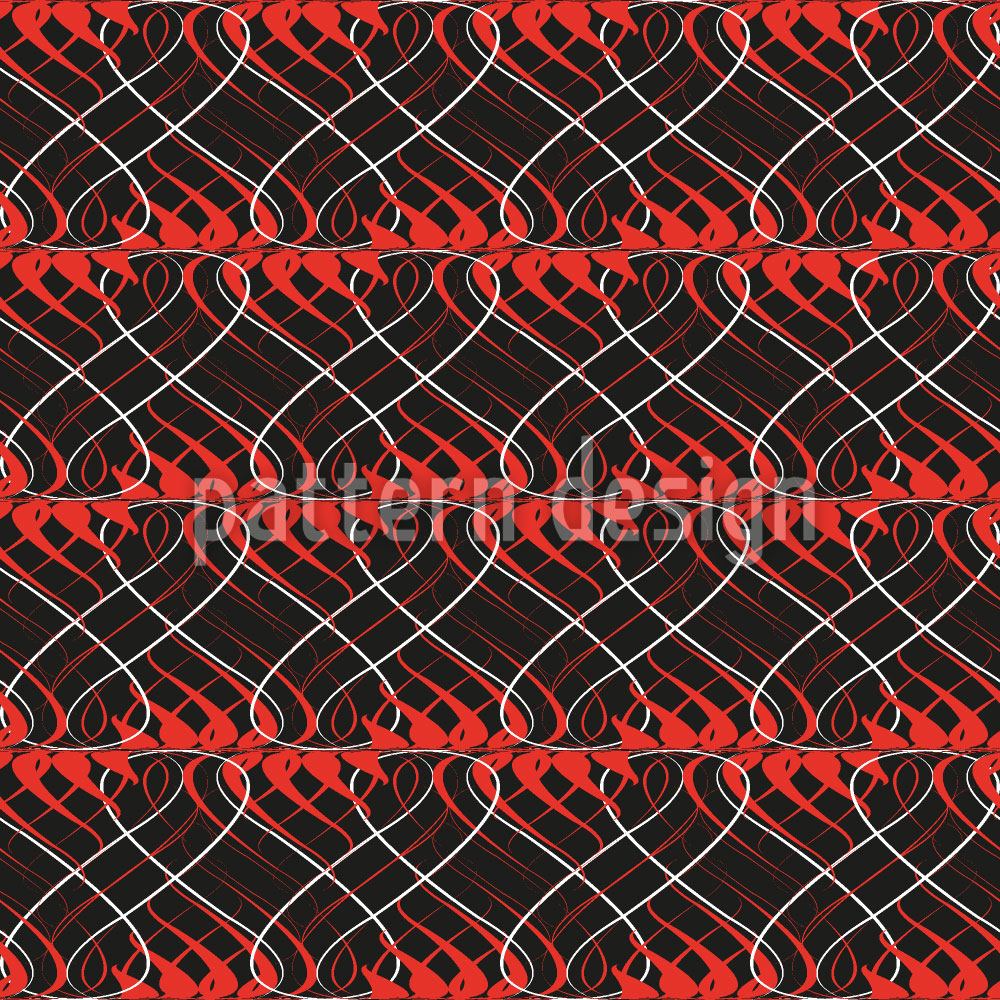 patterned-wallpaper-flames-on-wire