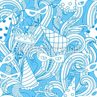 patterned-wallpaper-masquerade-ball