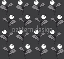 patterned-wallpaper-folk-flowers-monochrome