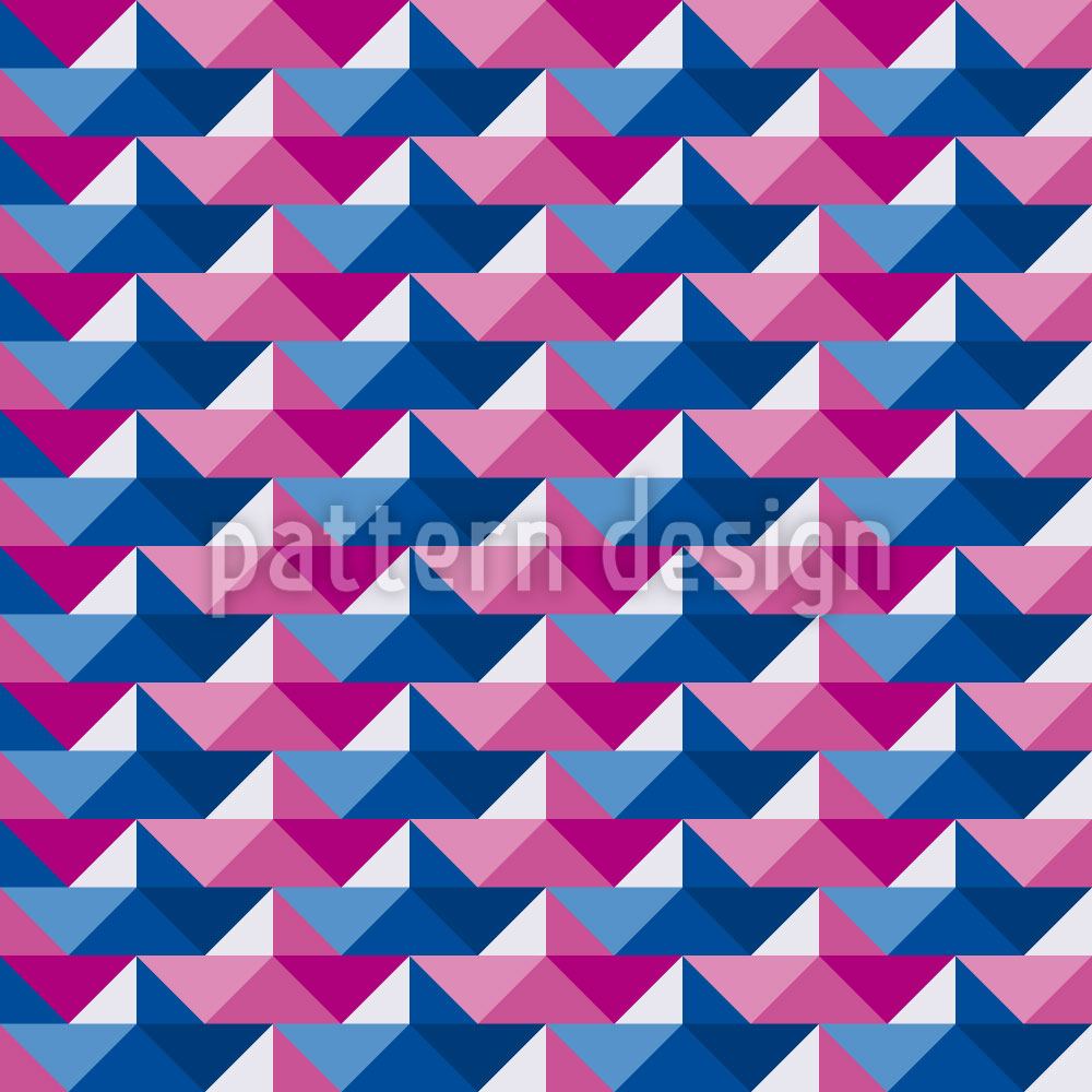 patterned-wallpaper-paper-boat-regatta