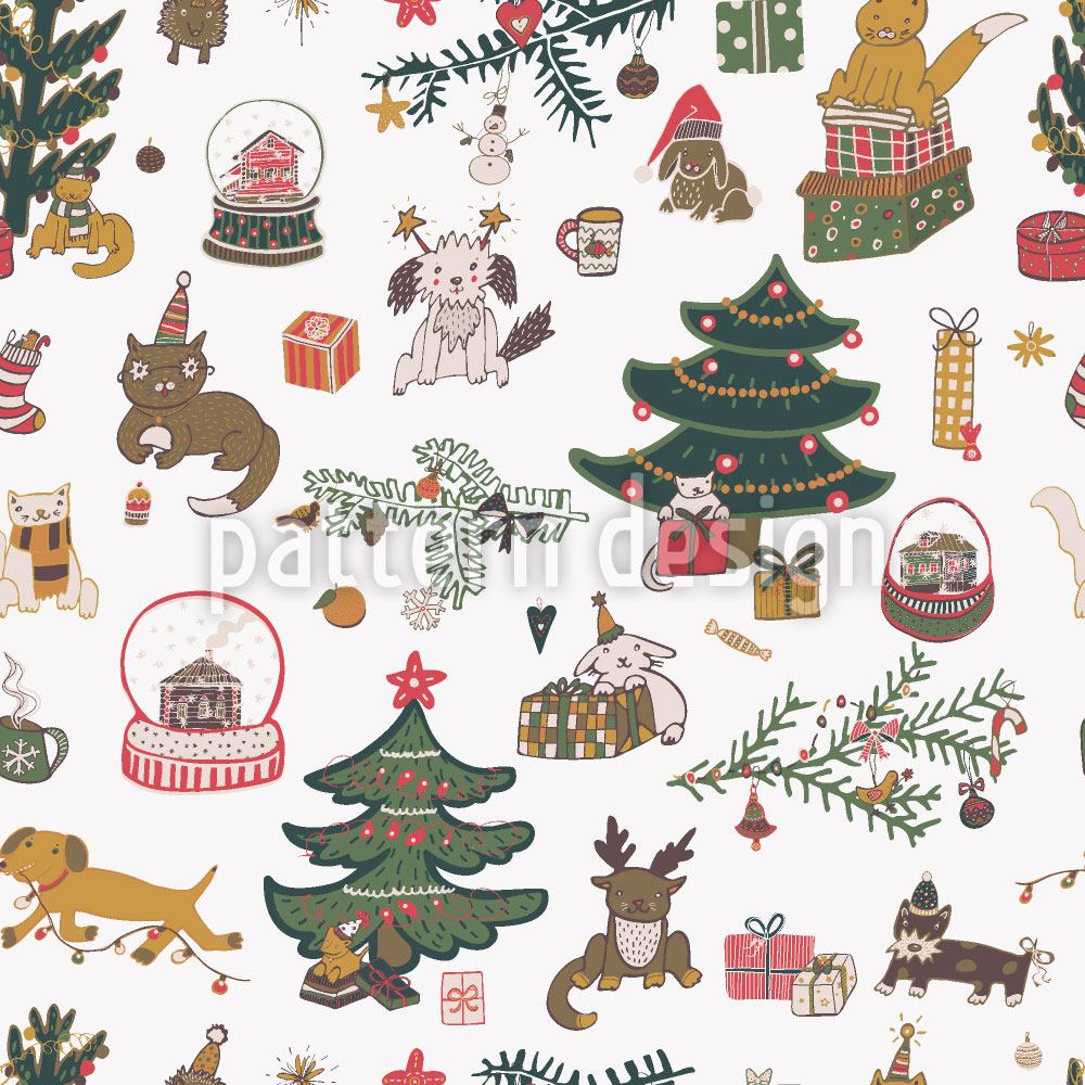 patterned-wallpaper-happy-holiday-season