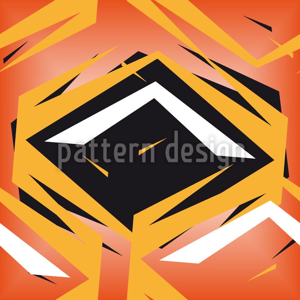 patterned-wallpaper-rhombus-in-combat