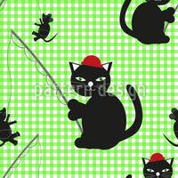 patterned-wallpaper-cat-and-mouse-game