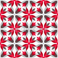 patterned-wallpaper-poinsettias