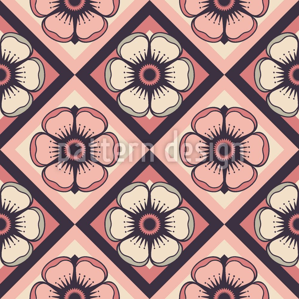 patterned-wallpaper-checkerboard-floralia