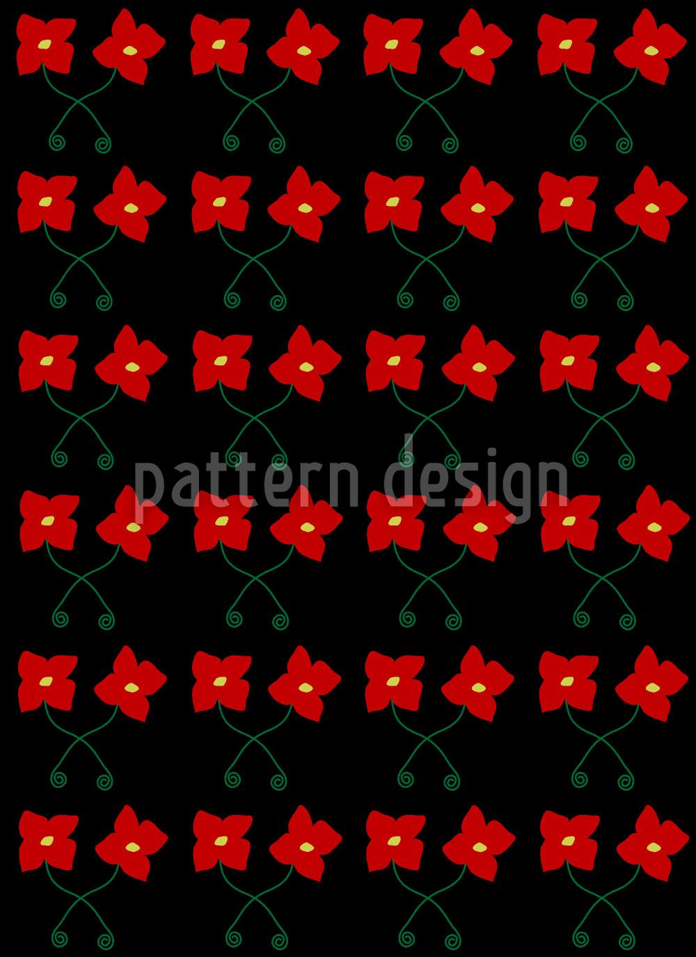 patterned-wallpaper-flowers-dance-the-tango