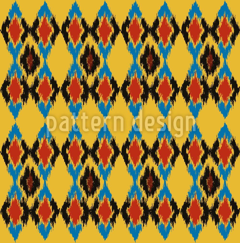 patterned-wallpaper-tribal-dance-day