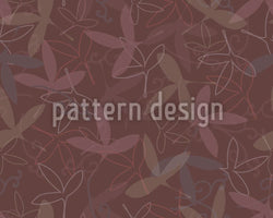 patterned-wallpaper-petal-silhouettes