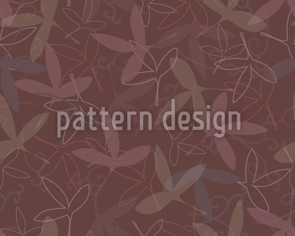 patterned-wallpaper-petal-silhouettes