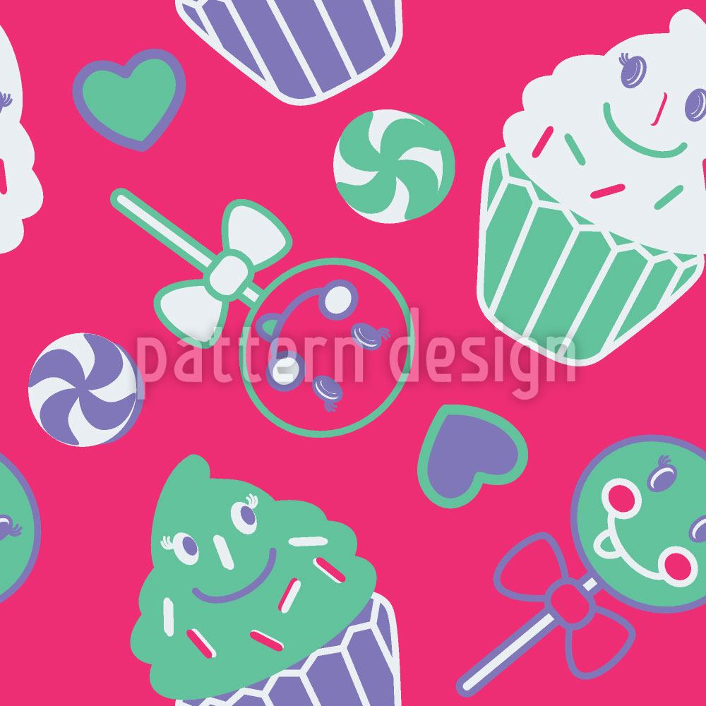 patterned-wallpaper-happy-desserts-pink