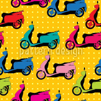 patterned-wallpaper-scooters-and-polkadots