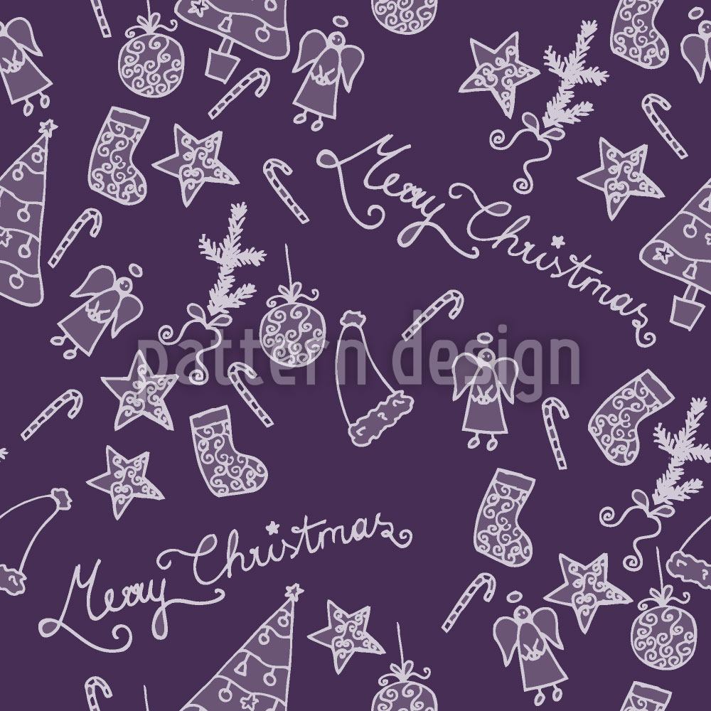 patterned-wallpaper-merry-christmas-in-lilaq