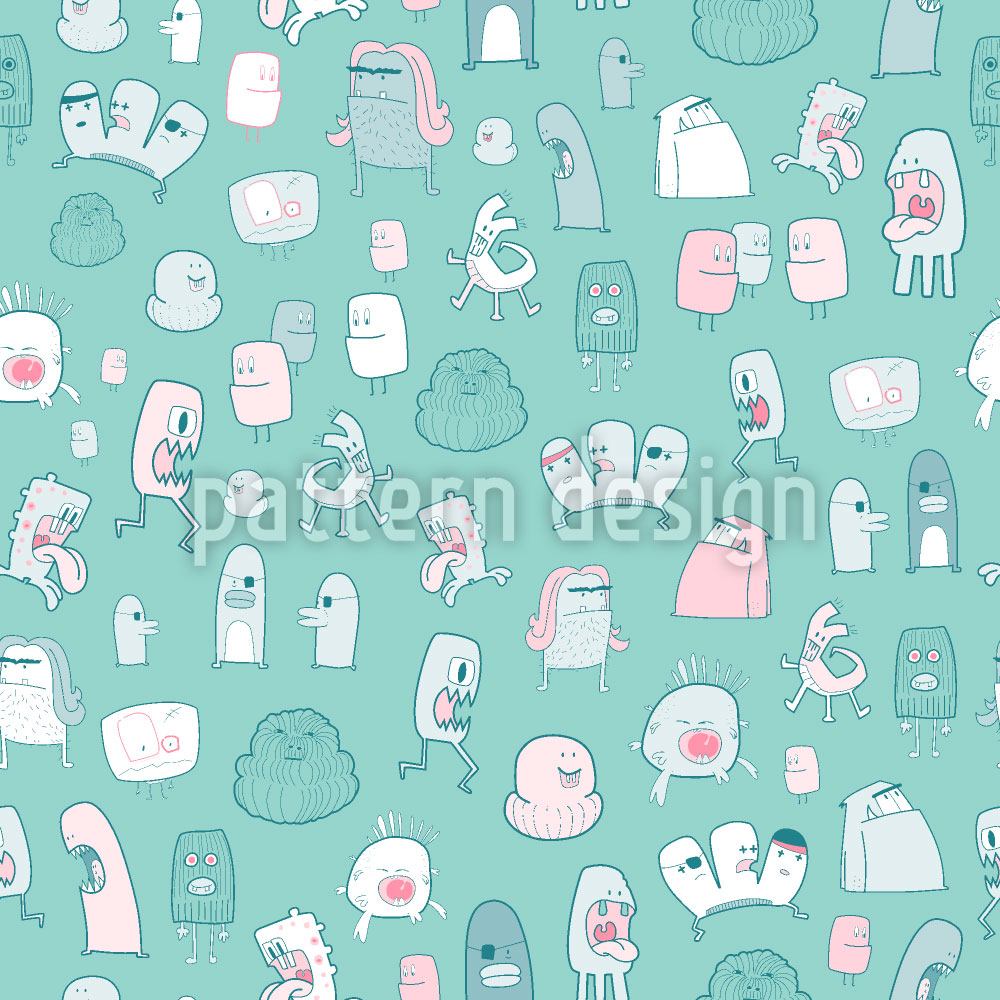 patterned-wallpaper-little-monsters-need-love-too